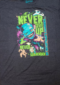 Galaxy Quest "Never Give Up, Never Surrender"  T Shirt, Geek Fuel Limited Edition Exclusive