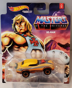 HOT WHEELS "He-Man" - Masters of the Universe Character Cars - (2021 MOTU)