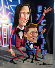 Load image into Gallery viewer, BILL &amp; TED: FACE THE MUSIC 8&quot; x 10&quot; Art Print by Dean MacAdam signed of/2200 Bam! Box Exclusive