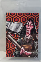 Load image into Gallery viewer, Bam! Horror, Exclusive Artist Select Trading Card &quot;Mrs. TORRENCE&quot; THE SHINING &quot;The Battle&quot; by Jake Geiger