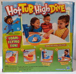 Hasbro Gaming Hot Tub High Dive Game With Bubbles For Kids Board Game For Boys and Girls Ages 4 and Up