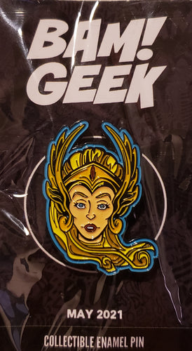 SHE-RA, PRINCESS OF POWER Limited Enamel Pin by Tom Ryan. Bam! Box 6.5 Exclusive