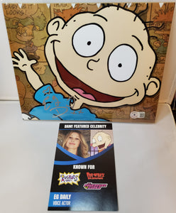 E.G. Daily "Tommy Pickles" RUGRATS Autograph 8 x 10 Picture with Certificate Of Authenticity by BECKETT