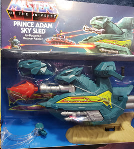 PRINCE ADAM SKY SLED (Jet Powered Rescue Rocket) - Masters of the Universe RETRO PLAY - (2021 MOTU)