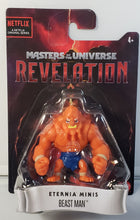 Load image into Gallery viewer, BEAST MAN Masters of the Universe:Revelation MOTU. ETERNIA MINIS (Mattel) Figure