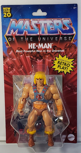 HE-MAN Most Powerful Man in the Universe! - Masters of the Universe RETRO PLAY (2019 MOTU) Action Figure 