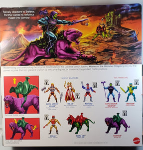 PANTHOR (Realistic Fur/Flocked) - Masters of the Universe RETRO PLAY Collector's Edition - (2021 MOTU) Skeletor's faithful companion 