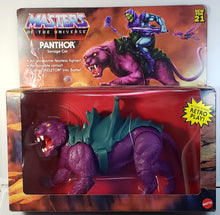 Load image into Gallery viewer, PANTHOR (Realistic Fur/Flocked) - Masters of the Universe RETRO PLAY Collector&#39;s Edition - (2021 MOTU) Skeletor&#39;s faithful companion 