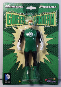 NJ Croce Green Lantern Action Figure, Bendable, Poseable figure