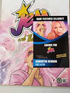 Samantha Newark "Jem" JEM and the Holograms 8 x 10 Picture with Certificate of Authenticity by Beckett