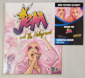 Samantha Newark "Jem" JEM and the Holograms 8 x 10 Picture with Certificate of Authenticity by Beckett