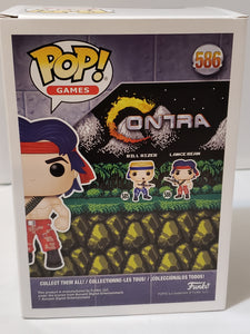 LANCE BEAN "CONTRA" Funko POP! GAMES #486, Video Games (Nintendo/NES)