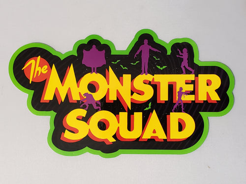 MONSTER SQUAD Geek Fuel Logo Sticker 3.5