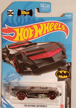 Load image into Gallery viewer, Hot Wheels &quot;The Batman&quot; Batmobile #56 2/5 2021 Chrome w/ Red Trim