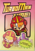 Load image into Gallery viewer, TURBO MAN &quot;Jingle All the Way&quot; Limited Edition Enamel Pin, Geek Fuel Exclusive PIN PALZ