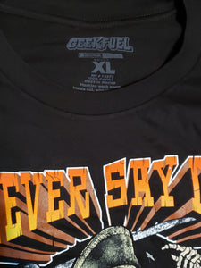 THE GOONIES "Never Day Die" T Shirt. One Eyed Willie's Return, Geek Fuel Limited Edition Exclusive