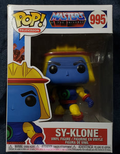 SY-KLONE "MASTERS OF THE UNIVERSE" Funko POP! TELEVISION #995 -MOTU, Retro Toys, Animation 