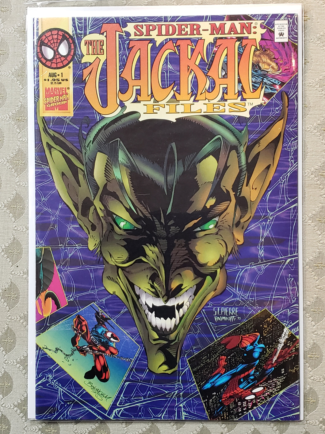 SPIDER-MAN: JACKAL FILES #1 (1995-08) Vol 1 MARVEL Clone Saga F/VF