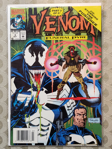 Venom: Funeral Pyre #3 (Oct 1993, Marvel) Co Starring 