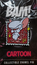 Load image into Gallery viewer, ANIMANIACS (Pinky and the Brain) &quot;The Brain&quot; Limited &amp; RARE! only 99 Enamel Pin, Bam! CARTOON Box Exclusive