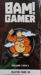 The Simpsons: Bart's Nightmare "HOMER KONG" Limited Edition Fan Art Enamel Pin, Bam! Box GAMER Exclusive