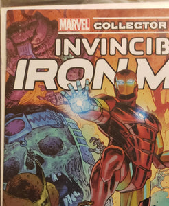 INVINCIBLE IRON MAN #001. MARVEL Collector Corps/Funko Exclusive Variant F/VF-NM