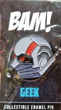 Load image into Gallery viewer, ANT-MAN HELMET Limited Enamel Pin. Bam! Box GEEK Exclusive (MARVEL)