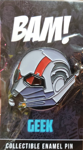 ANT-MAN HELMET Limited Enamel Pin. Bam! Box GEEK Exclusive (MARVEL)