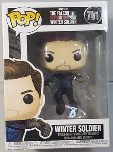 WINTER SOLDIER "The Falcon and The Winter Soldier" Funko POP! MARVEL #701, *Box Dent