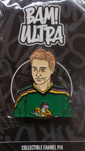 Load image into Gallery viewer, Mighty Ducks &quot;Gordon Bombay (Ducks Jersey)&quot;, Emilio Estevez Enamel Pin. BAM! Ultra Exclusive