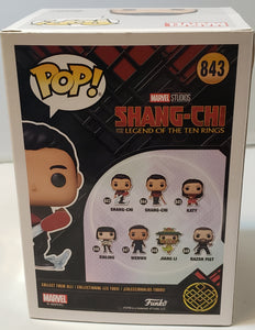 SHANG-CHI (KICKING) "SHANG CHI: Legend of the Ten Rings" Funko POP! MARVEL #843 (Heroes, Comic)