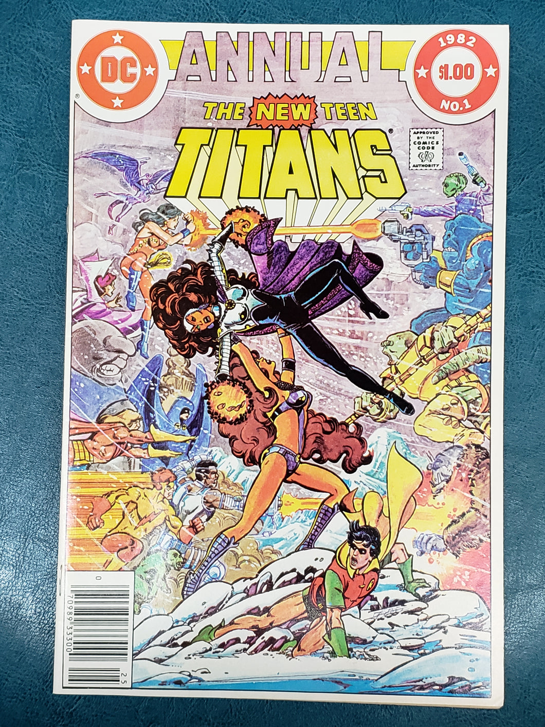 The New Teen Titans Annual #1 DC Comics, Copper Age. Perez Wolfman, 1982 VF