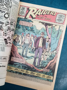 MARVEL MOVIE SHOWCASE: INDIANA JONES: RAIDERS OF THE LOST ARK #1 1981 Marvel Comics NEWSSTAND VG/VF