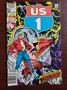 Marvel Comics Group US 1 #1 "Trucking Down the Highway" Comic Book May 1983 VG