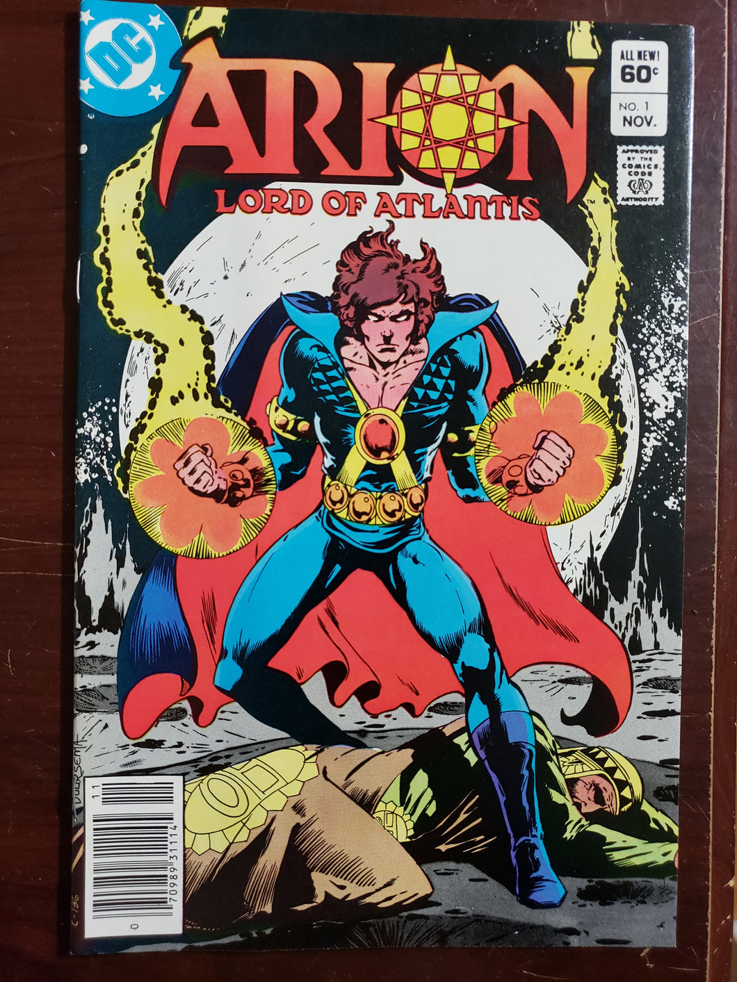 ARION #1 Lord of Atlantis, Duursema, VG/VF 1982 Collectible DC Comics