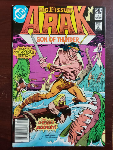 ARAK Son of Thunder #1 (Special Collector's Edition, DC 1981 Bronze Age VG/VF