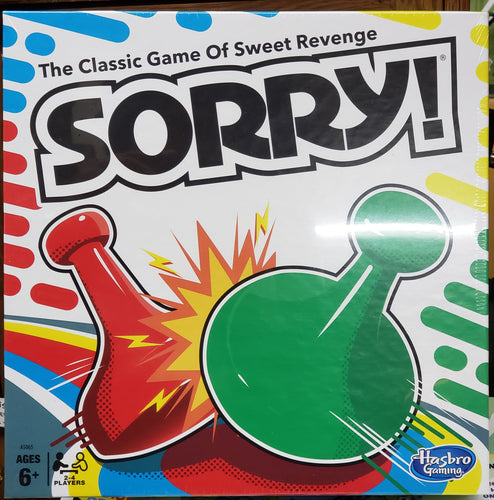 Hasbro Gaming SORRY! Family Board  Game, Classic Game of Sweet Revenge. A5065