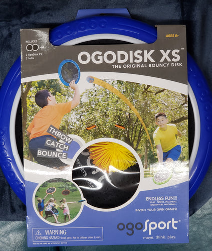 OgoSport OgoDisk XS - Ages 8+ | 1-2 players. Throw, Catch, Original Bouncy Disk