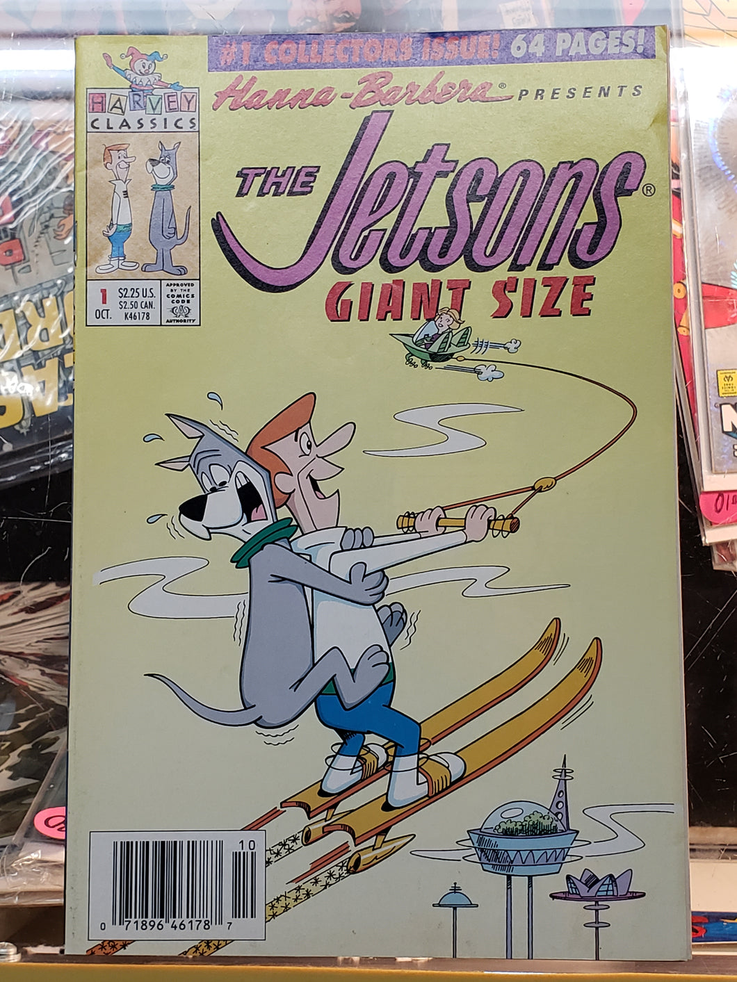 THE JETSONS GIANT SIZE V2 #1 Harvey 1992 VG Comic Book 68 Pages Hanna-Barbera