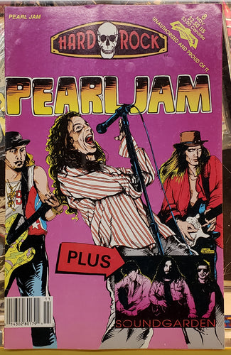 Hard Rock Comics #8 - Pearl Jam & Soundgarden 1993, VG Grunge Band Comic Book