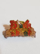 Load image into Gallery viewer, Vintage BLACK SABBATH Text Logo 1980&#39;s F/G Rock n Roll, Metal Enamel PIN, faded