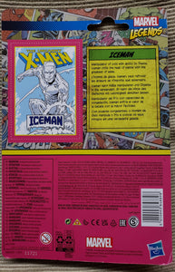 THE UNCANNY X-MEN - ICEMAN "MARVEL LEGENDS" Kenner Retro 3.75" Action Figure (Hasbro)