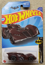 Load image into Gallery viewer, Hot Wheels BATMAN Arkham Asylum Batmobile 2/5 #32/250 Maroon Die Cast 2022