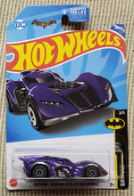 Load image into Gallery viewer, Hot Wheels BATMAN Arkham Asylum Batmobile 2/5 #32/250 Purple Die Cast 2022