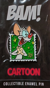 ANIMANIACS (Pinky and the Brain) "PINKY" Enamel Pin, Bam! CARTOON Box Exclusive