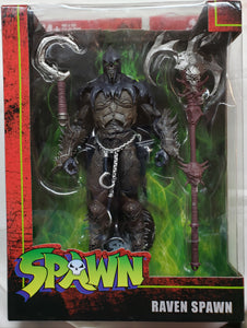 McFarlane Toys "RAVEN SPAWN (Small Hook)" SPAWN Universe 7" Action Figure! 22 points Articulation