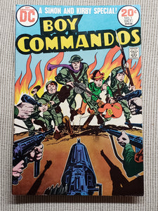 Boy Commandos #1 (DC 1973) reprints 1942 Jack Kirby Joe Simon VG/FN