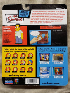 The Simpsons "Database" WORLD OF SPRINGFIELD - Series 12 Interactive Figure (Playmates) 