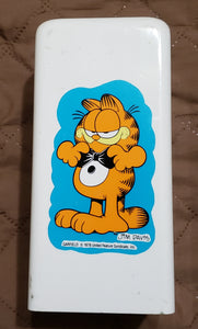 Vintage 1978 Collectible "Garfield" The Cat - Dixie Cup, Pop Up Dispenser. G/VG.