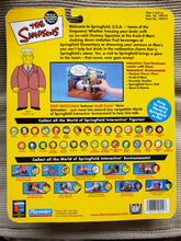 Load image into Gallery viewer, The Simpsons &quot;Kent Brockman&quot; WORLD OF SPRINGFIELD - Series 5 Interactive Figure (Playmates) 